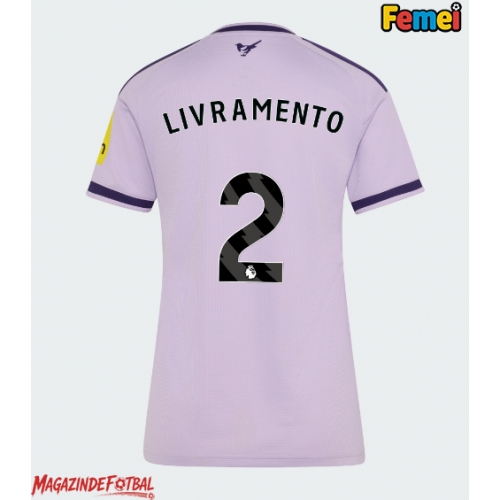 Newcastle United Tino Livramento #2 Tricou Fotbal Replică 2026-27 Femei Treilea Newcastle United Tino Livramento #2 Tricou Fotbal Replică 2026-27 Femei Treilea